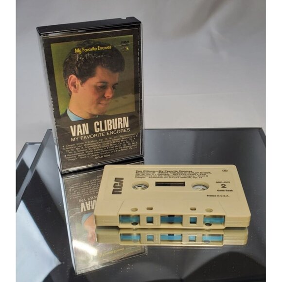 Van Cliburn - My Favorite Encores Cassette Tape - Picture 3 of 3